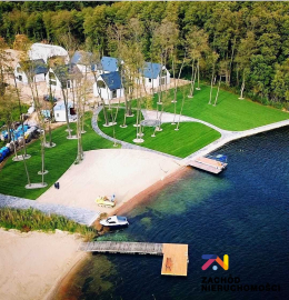 Luksusowe Domy z prywatną plażą jezioro Niesłysz